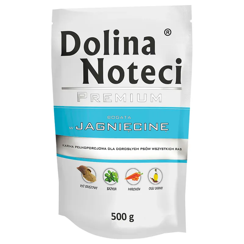 Dolina Noteci Premium i portionspåse 10 x 500 g - Rikt på lamm Outlet