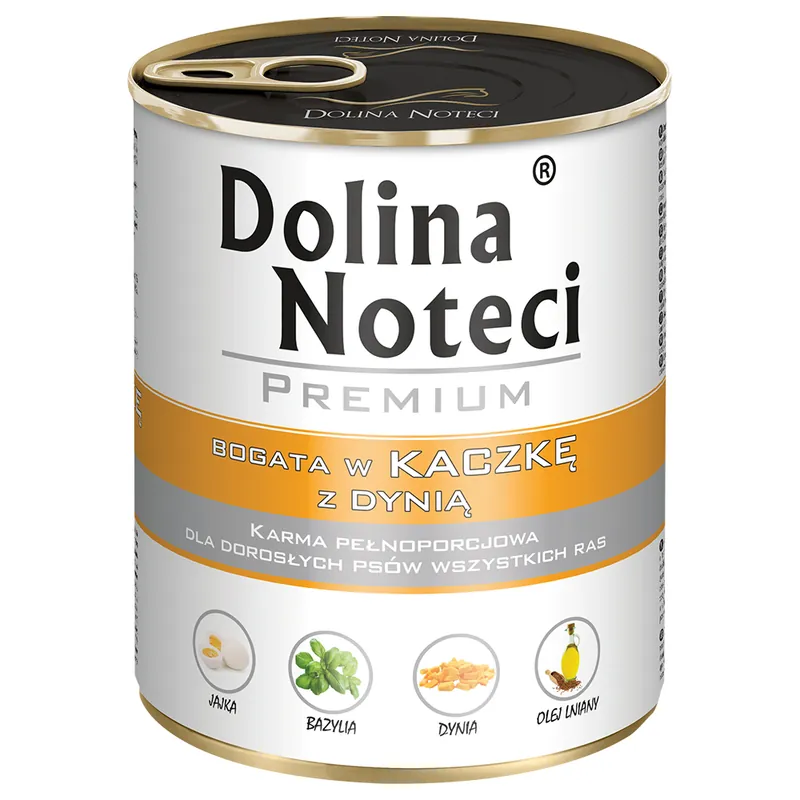 Dolina Noteci Premium 12 x 800 g - Anka med pumpa Populär