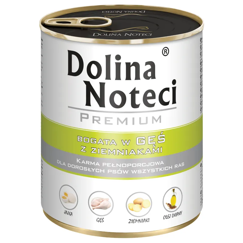 Dolina Noteci Premium 12 x 800 g - Gås med potatis Rea