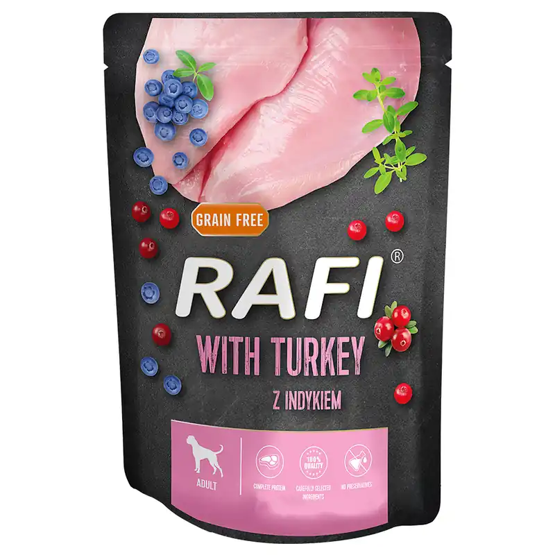 Rafi Dog 10 x 300 g - Kalkon Billig
