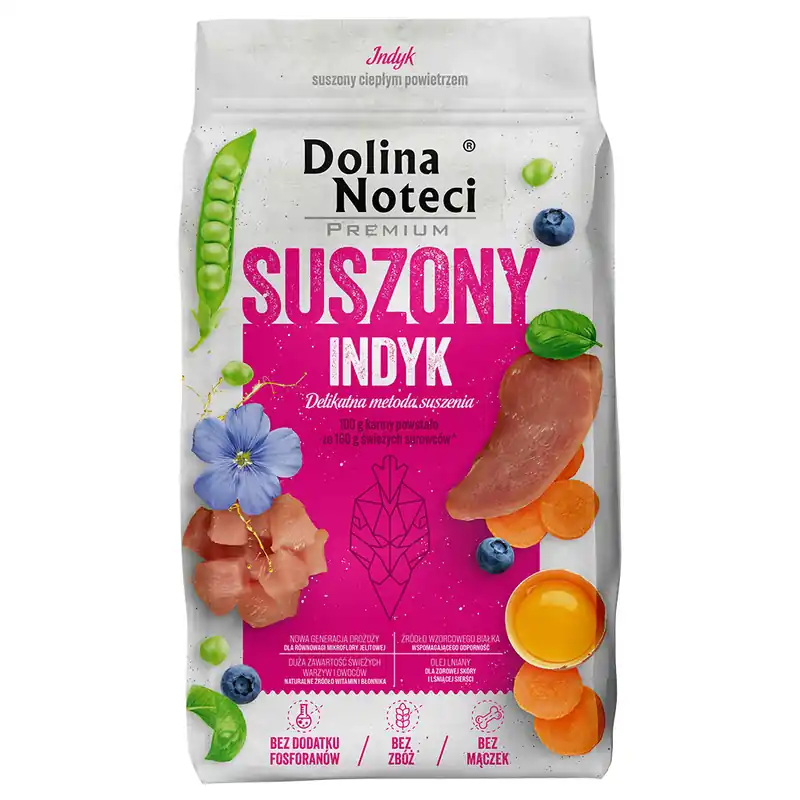 Snabb frakt Dolina Noteci Premium med kalkon - 9 kg