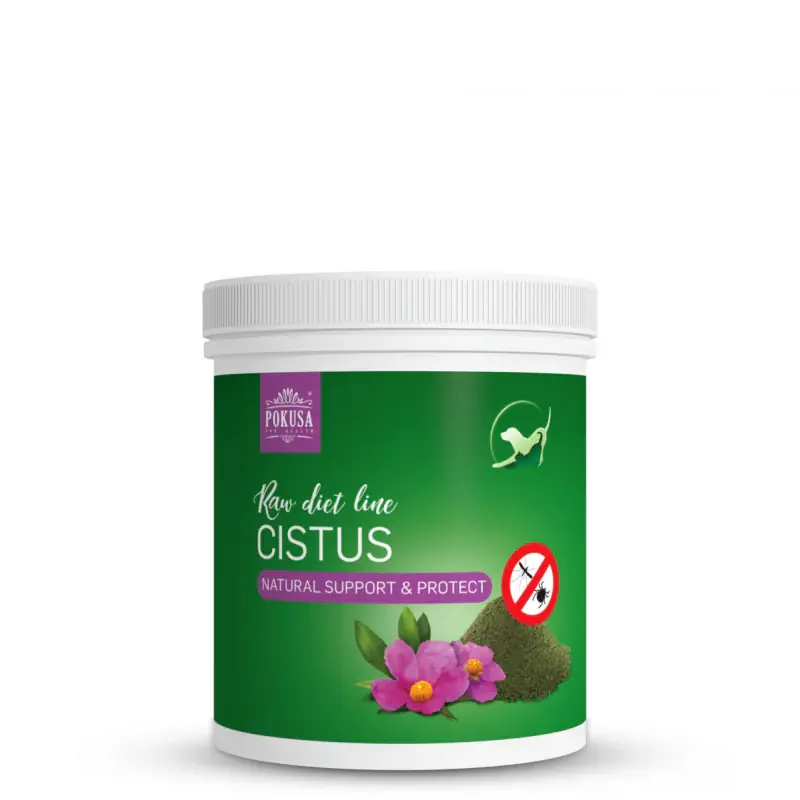 Snabb frakt Pokusa RawDietLine Cistus 100 g för hundar och katter