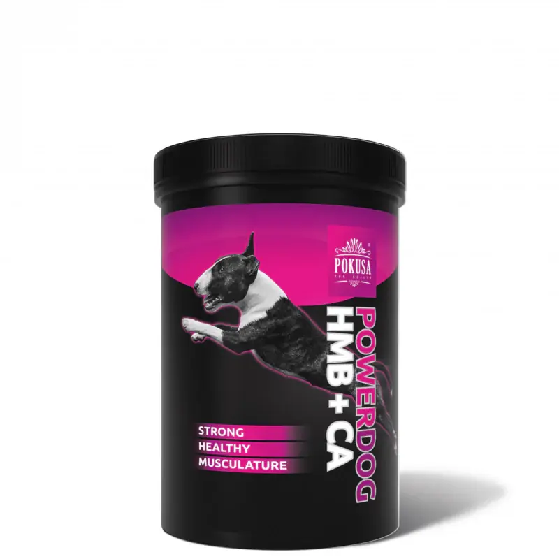 Pokusa PowerDog HMB + CA 250 g för hundar Nyhet