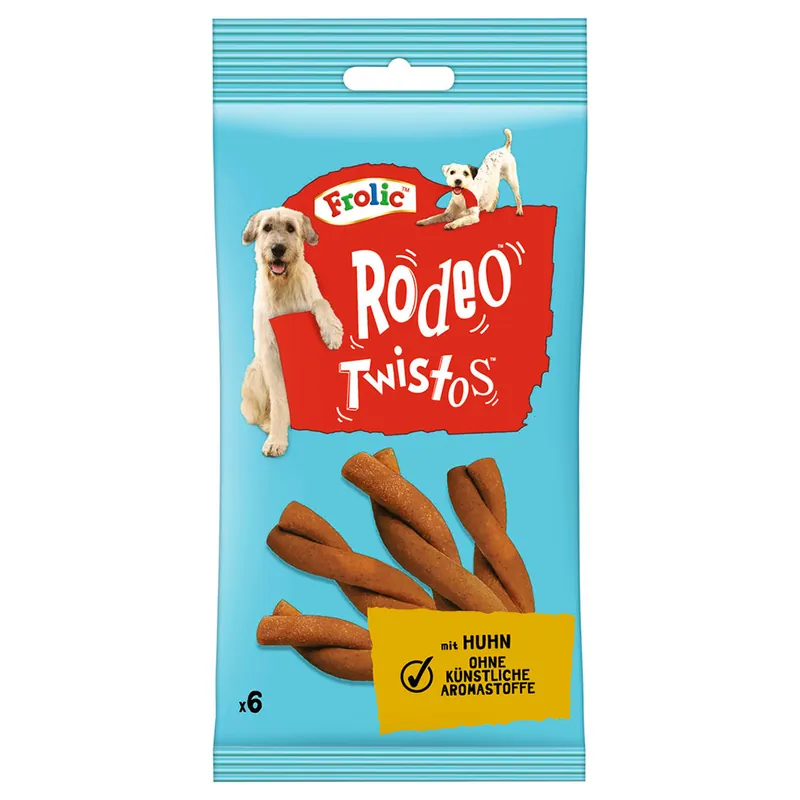 Frolic Rodeo Twistos - Med kyckling (18 x 6 bitar) Beställ idag