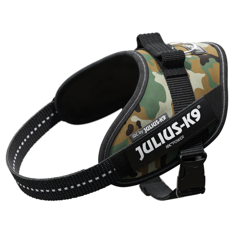 Erbjudandepris JULIUS-K9 IDC®-Powersele camouflage - Stl. S bröstomfång 49 - 67 cm