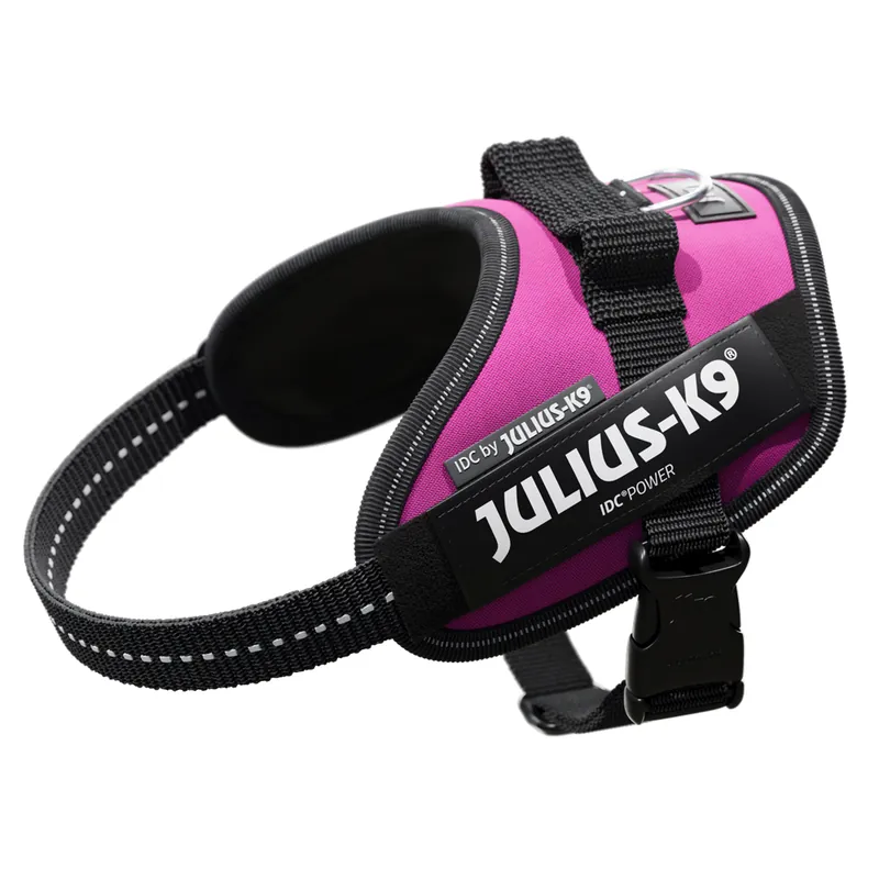 Billigare Julius-K9 IDC Powersele, mörkrosa - Stl. XS bröstomfång 40 - 53 cm