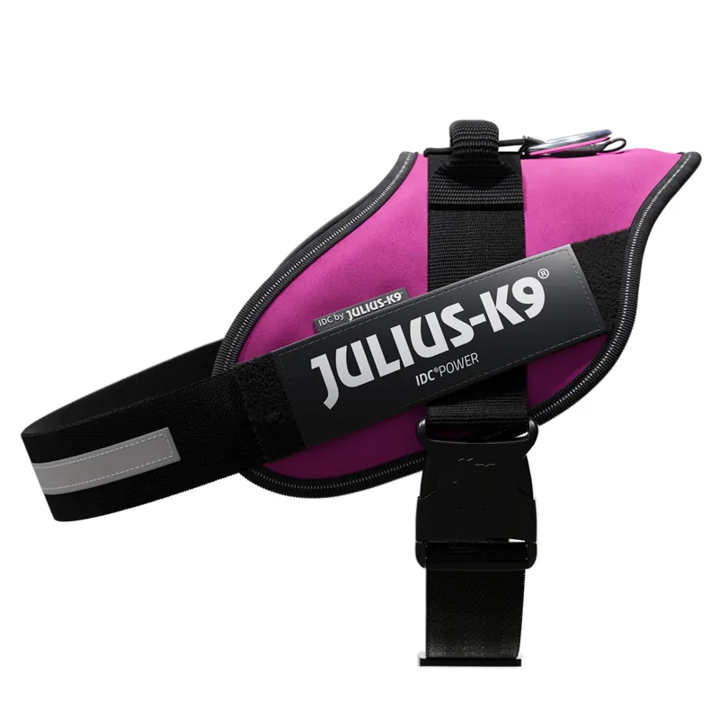 Reapris Julius-K9 IDC Powersele, mörkrosa - Stl. XL bröstomfång 71 - 96 cm