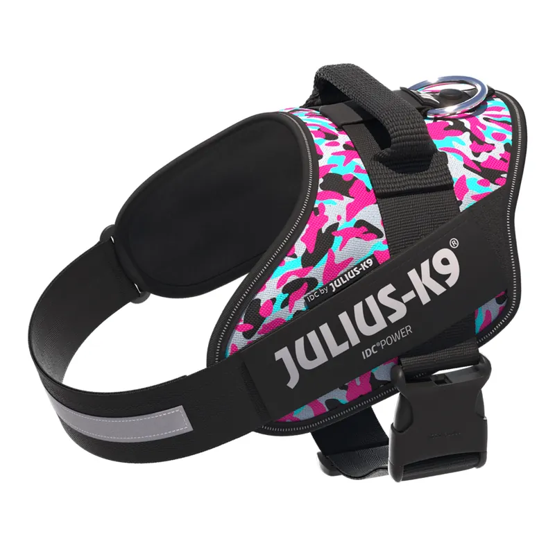 JULIUS-K9 IDC® Powersele, rosa och grå - Storlek XS bröstomfång 40 - 53 cm Bästa pris