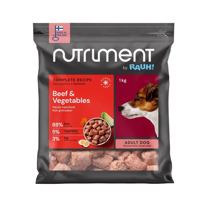 Nutriment by RAUH! Nöt-Grönsaker 1 kg Extra rabatt