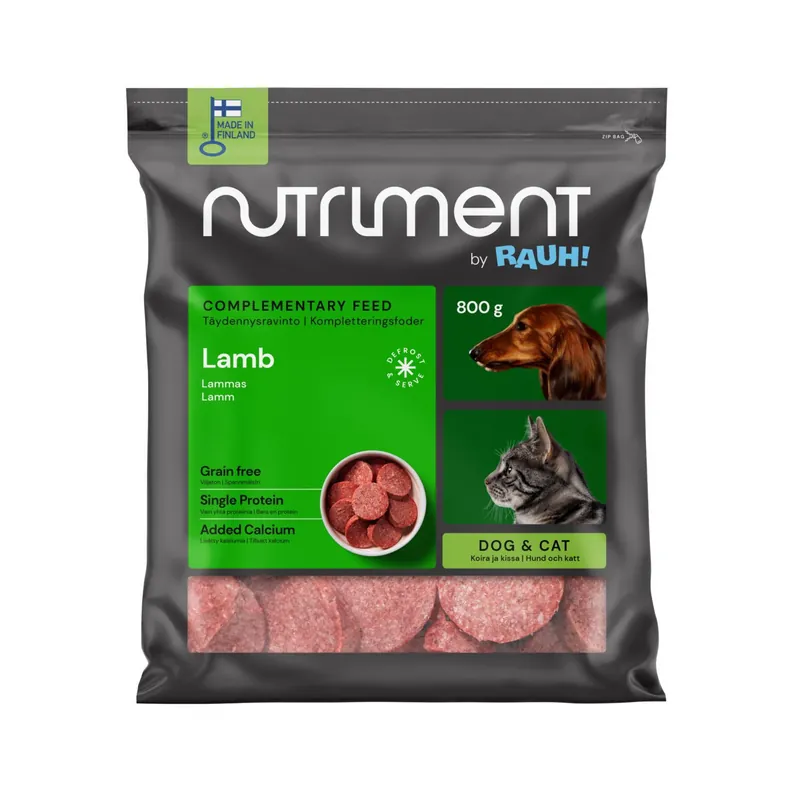 Rabatt Nutriment by RAUH! Lamm 800 g