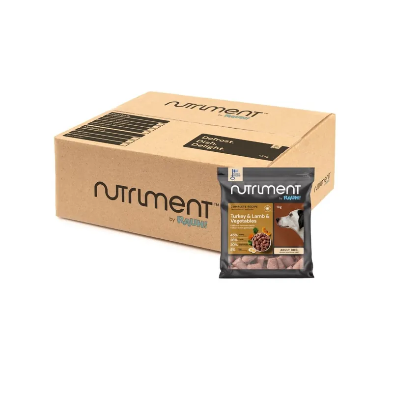 Nutriment by RAUH! Kalkon-Lamm-Grönsaker 7,2 kg Rabatt