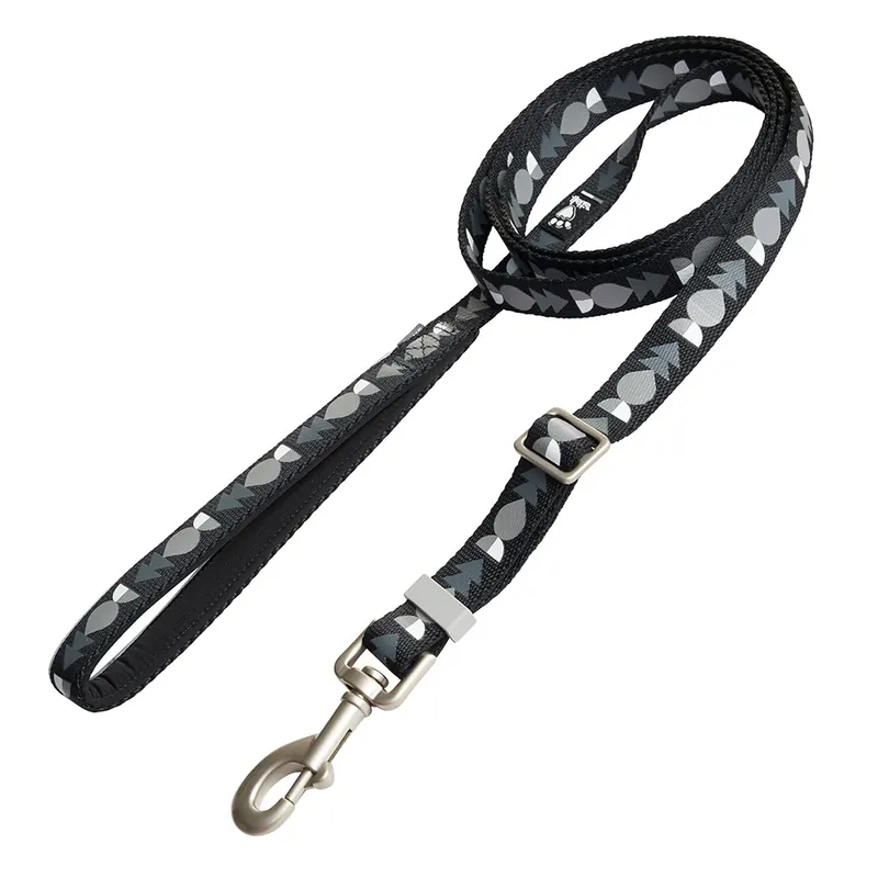 Hurtta Bare justerbart koppel, coal - 120-180 cm långt, 20 mm brett Fynd