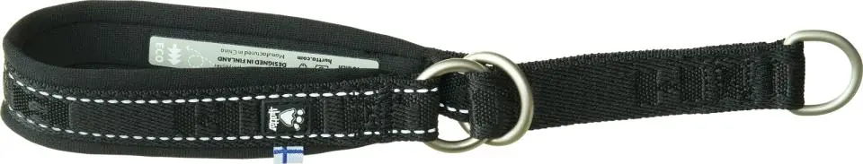 Hurtta Casual Half Choke Collar Eco Raven - 25-35 / Raven Populär