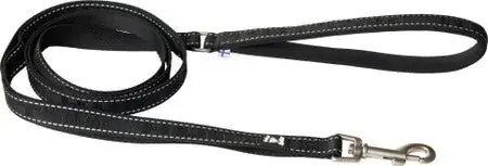 Bästa pris Hurtta Casual Reflective Leash ECO Raven - Raven / 180 cm/20 mm
