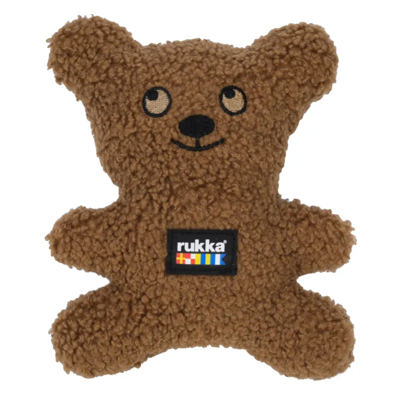 Rukka Teddy hundleksak, brun - Storlek S L 15 x B 12 cm Kundfavorit