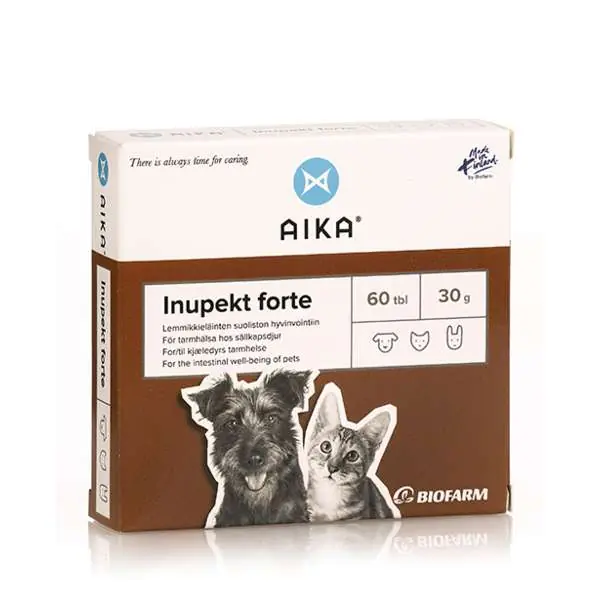 Sista chansen AIKA Inupekt Forte för katter och hundar 60 tabletter