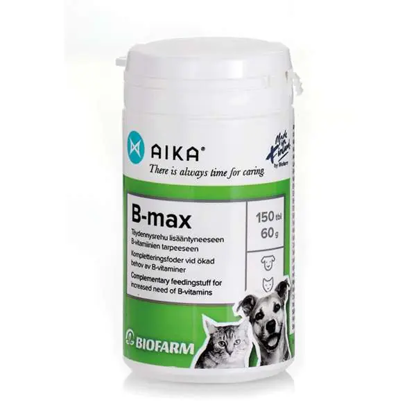 Populär AIKA B-Max för katter och hundar 150 tabletter