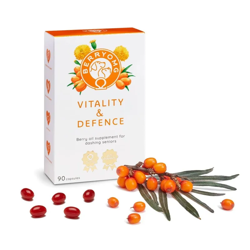 Populärt val BERRYOMG Vitality & Defence 90 kapslar