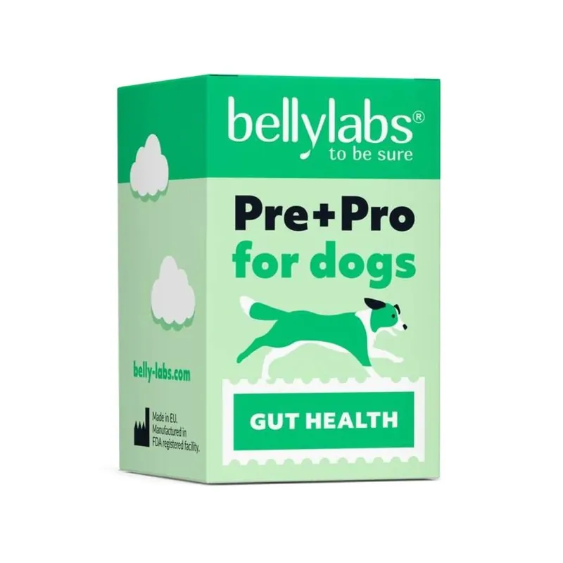 Bellylabs Pre+Pro 60 capsules för hund prisnedsättning