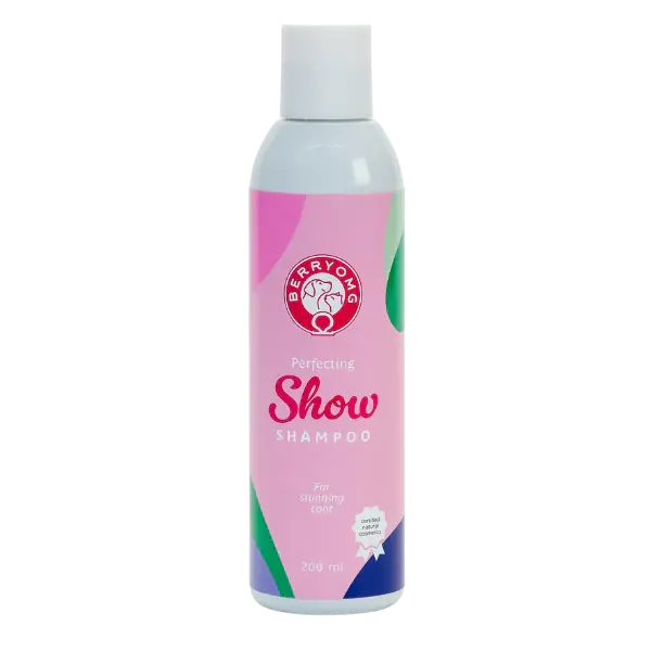 Rabatter BERRYOMG Perfecting Show Schampo för hundar 200 ml
