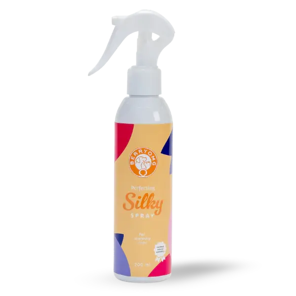 Extra rabatt BERRYOMG Perfecting Silky Spray vårdande spray för hundar 200 ml