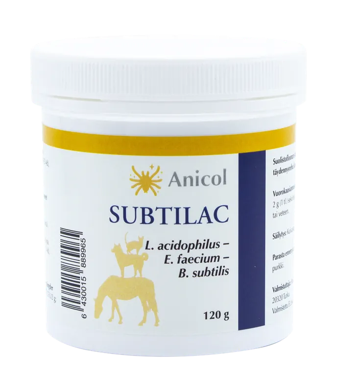 Anicol Subtilac för djur 120 g Begränsat erbjudande