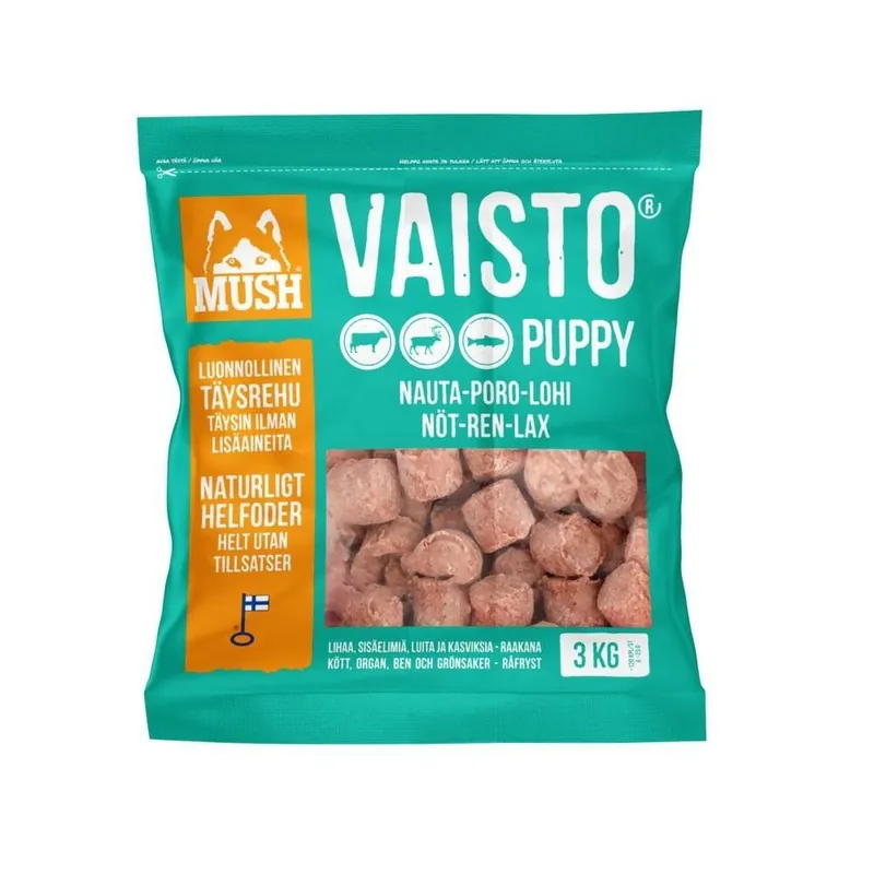 Mush Vaisto Puppy Nöt-Ren-Lax Sänkt pris