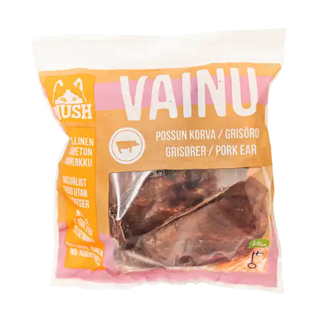 Kundfavorit MUSH Vainu grisöra 200 g för hundar