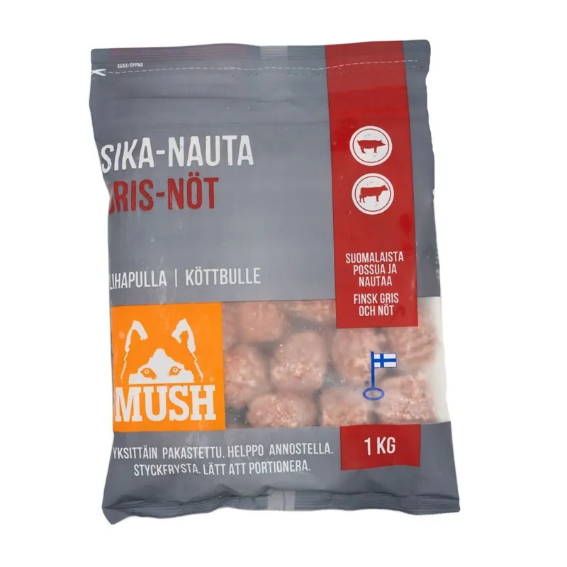 Köp online MUSH Basic Gris-Nöt 1 kg