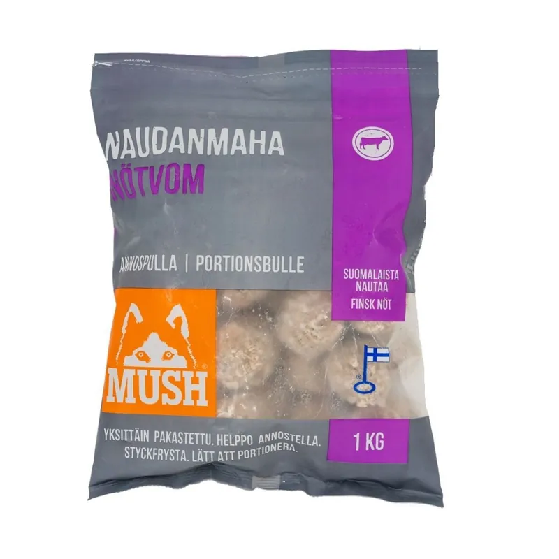 Bästa pris MUSH Basic Nötvom 1 kg