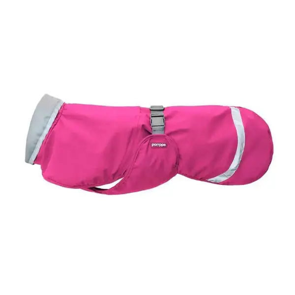 Pomppa Kouri Regntäcke Pink - 80 cm Erbjudande