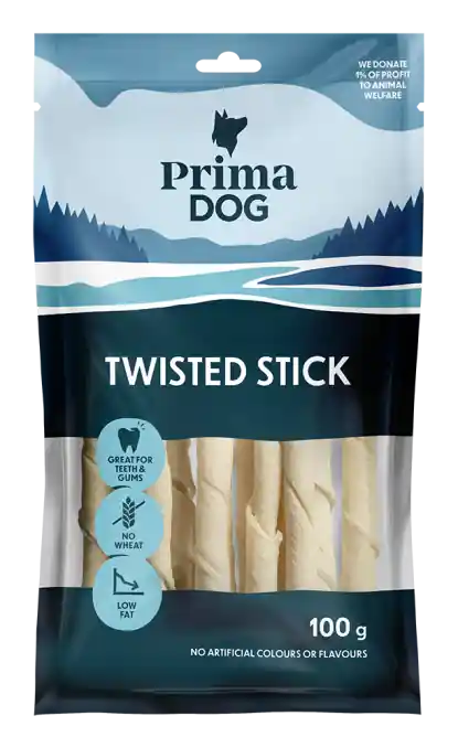 Vit Vriden Tuggpinne - 12 pack Beställ idag