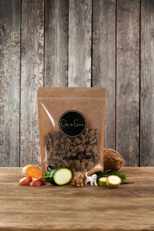 Expressleverans Chia de Gracia CdG Veggie Snack för hund 350 g
