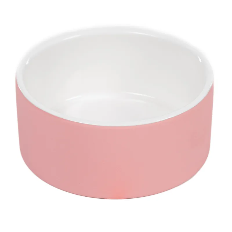 Kampanjpris Cooling Bowl Kylande Foderskål - M Rosa Skål