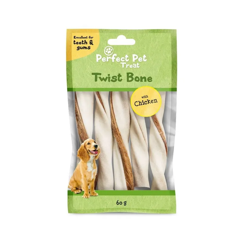 Outlet Perfect Pet Twist Tuggben Chicken 11,5 cm 5-pack