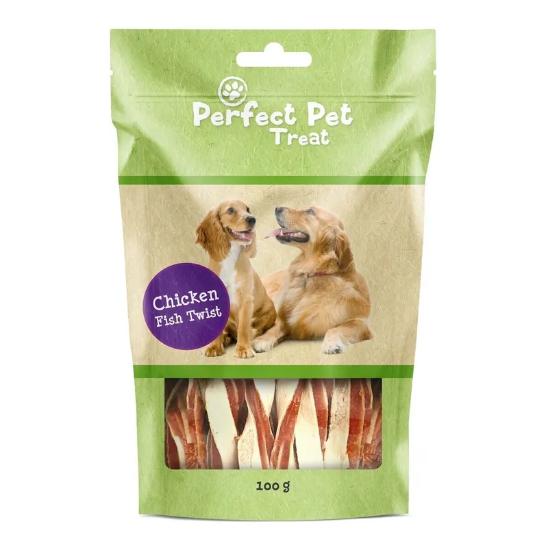 Perfect Pet Chicken & Fish Twist 100 g prisnedsättning