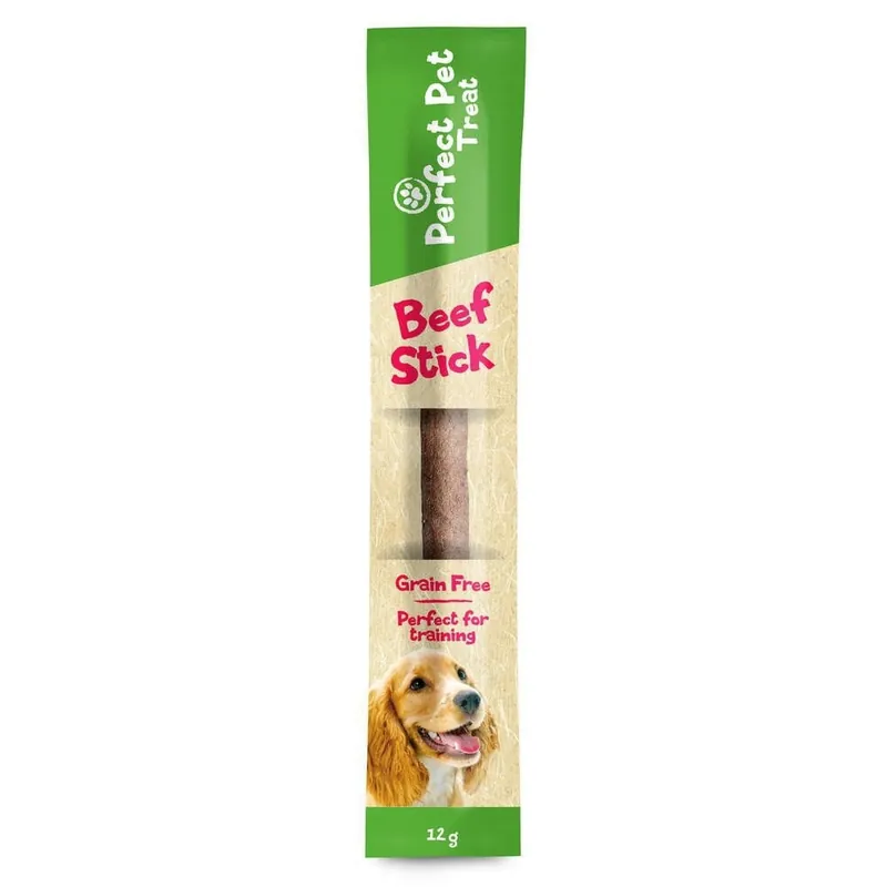 Perfect Pet Beef stick 18cm 12g Nyhet