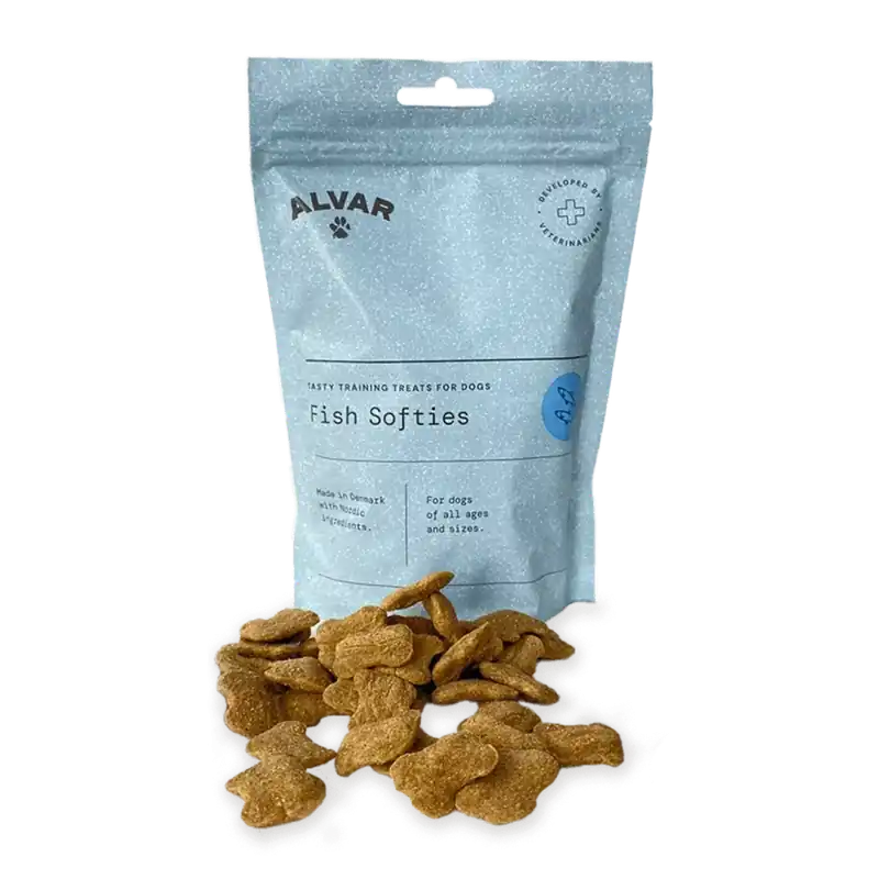 Alvar Pet Fish Softies Hundgodis Extra rabatt