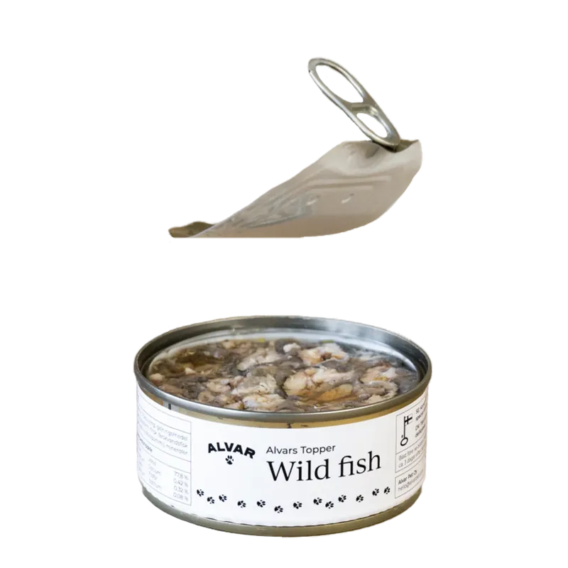 Alvar Pet Wild fishtopper våtfoder för Hund 150 g Kundfavorit
