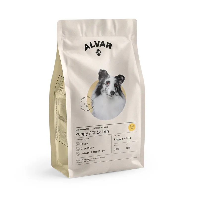 Alvar Pet Puppy/Chicken torrfoder för hundar Beställ nu