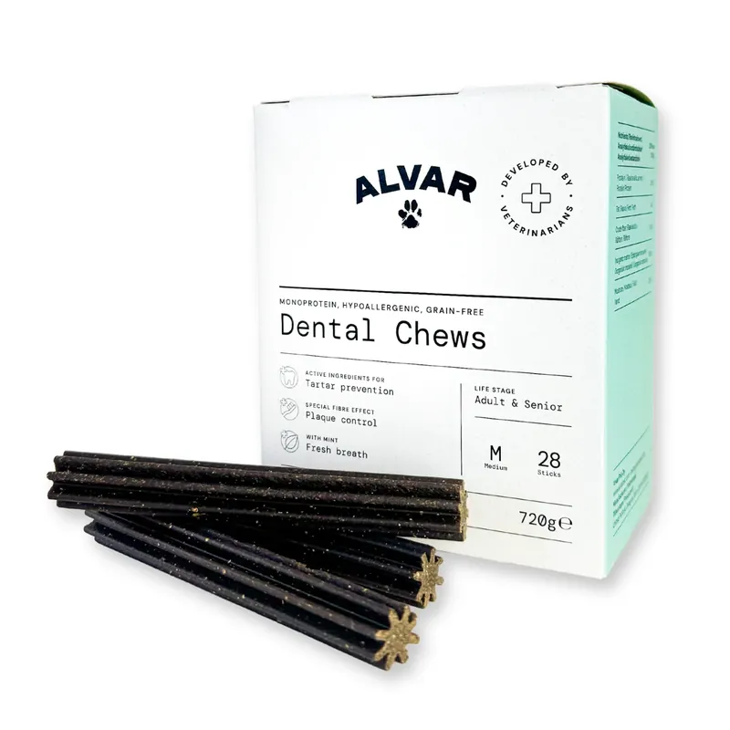 Alvar Pet Dental Chews tuggben Endast denna vecka