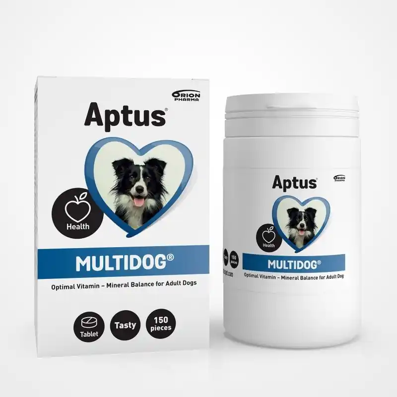 Lågt pris Multivitamin Orion Pharma Aptus Multidog 150st