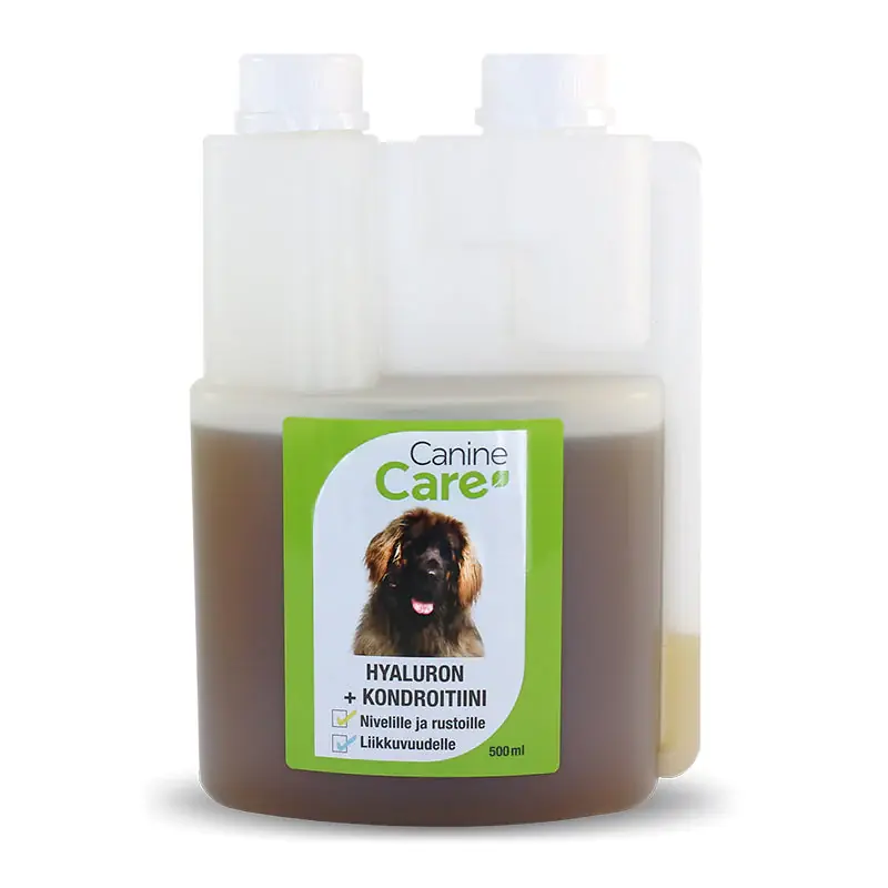 Säker betalning CanineCare Hyaluron + Kondroitin 500 ml för hundar