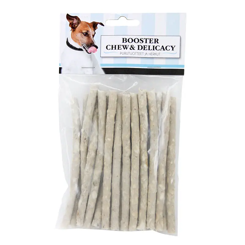 Booster Chew & Delicacy tuggpinne för hundar 12 cm 20 st Lågt pris
