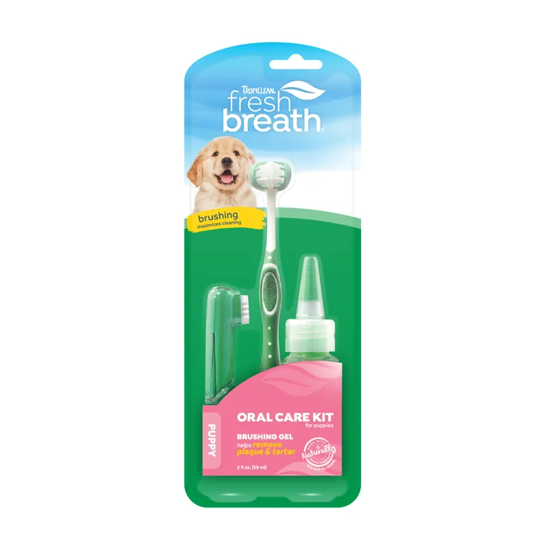 Bästa pris Oral Care Fresh Breath Kit Puppy