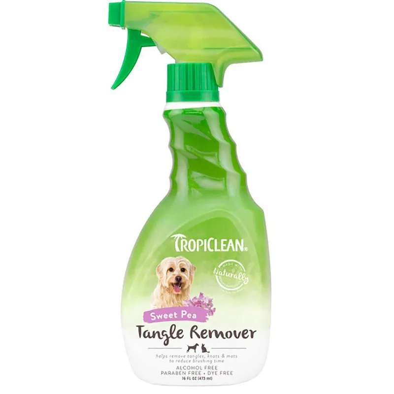 Populärt val TropiClean Tangle Remover tovspray - 473 ml