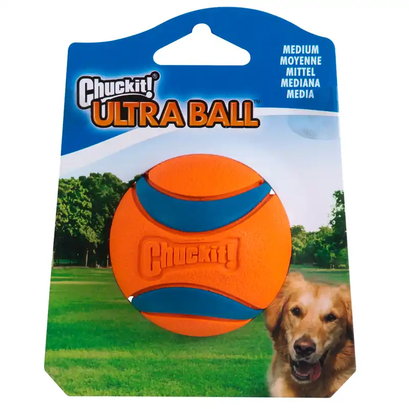 Chuckit! Ball Launcher Pro - Chuckit! 3 st Ultra Ball ersättningsbollar Ø 6,5 cm Nyhet