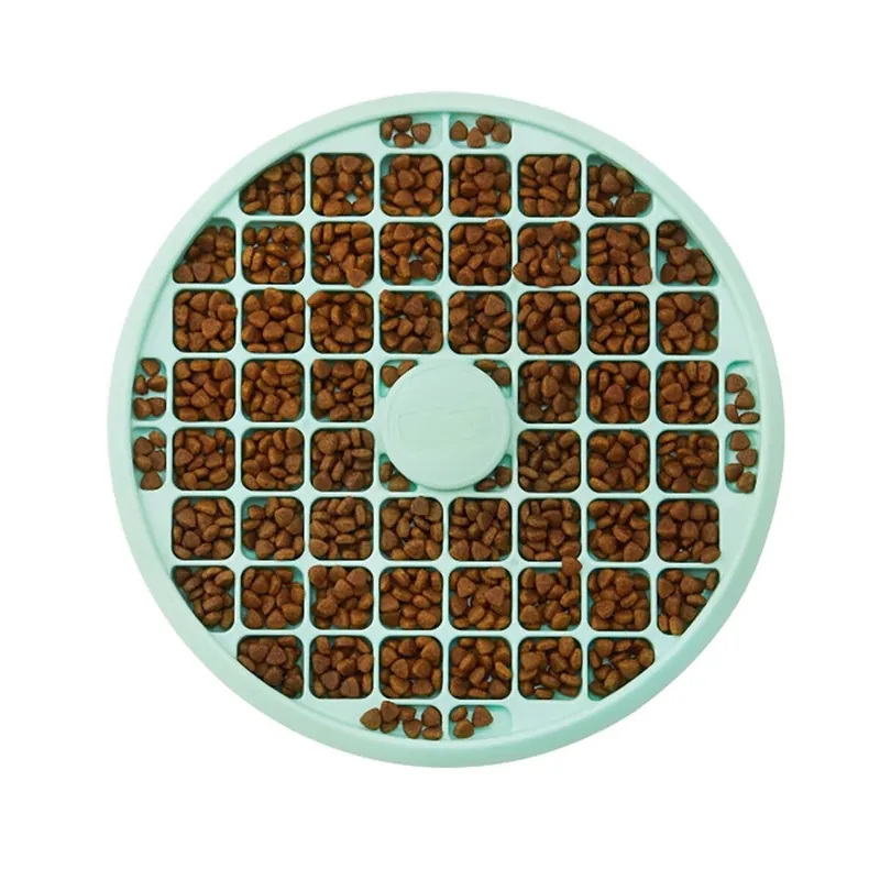 Outward Hound Slow Feeder Tray Hundmatskål Turkos Rabatt