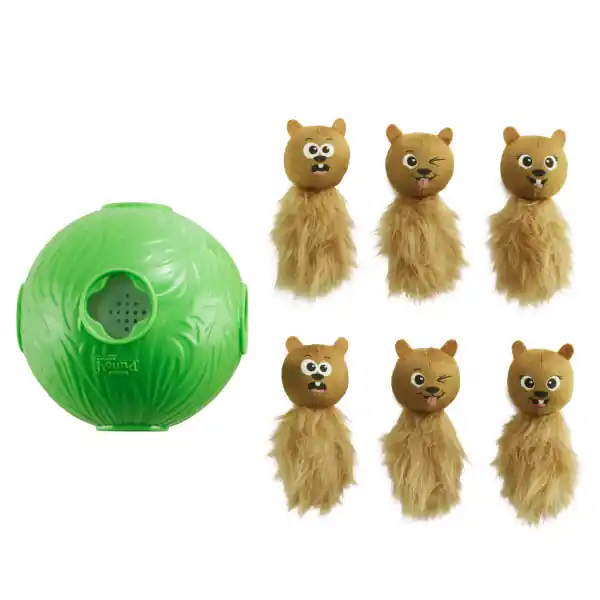 Bästa pris Dog Snuffle N‘ Treat Ball Grön
