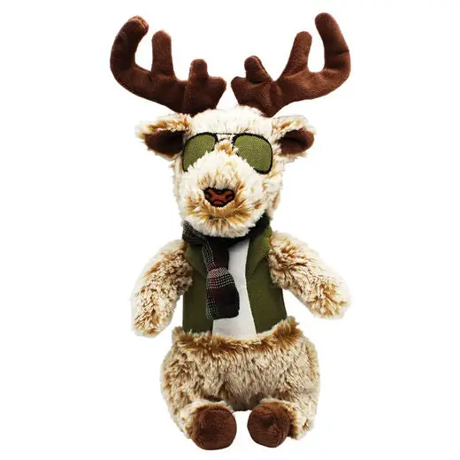 Populär Happy Pet Dandy Dude hjort plyschleksak 40 cm för hundar